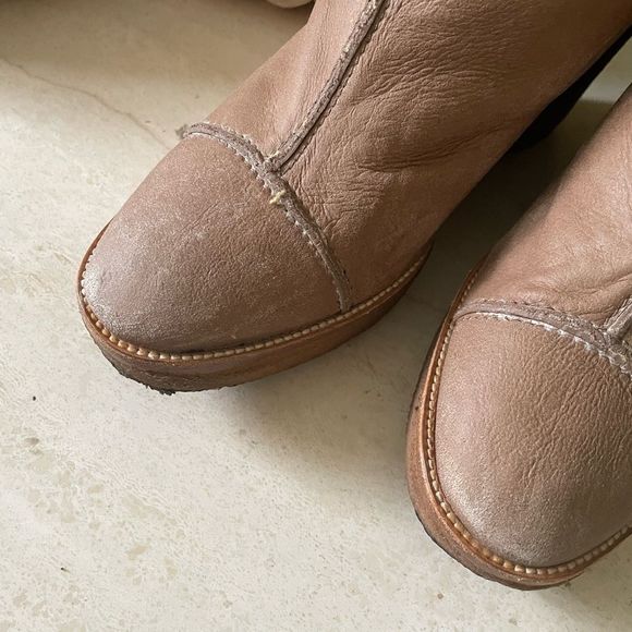 Yves Saint Laurent Ida Wedge Boots - Picture 3 of 13